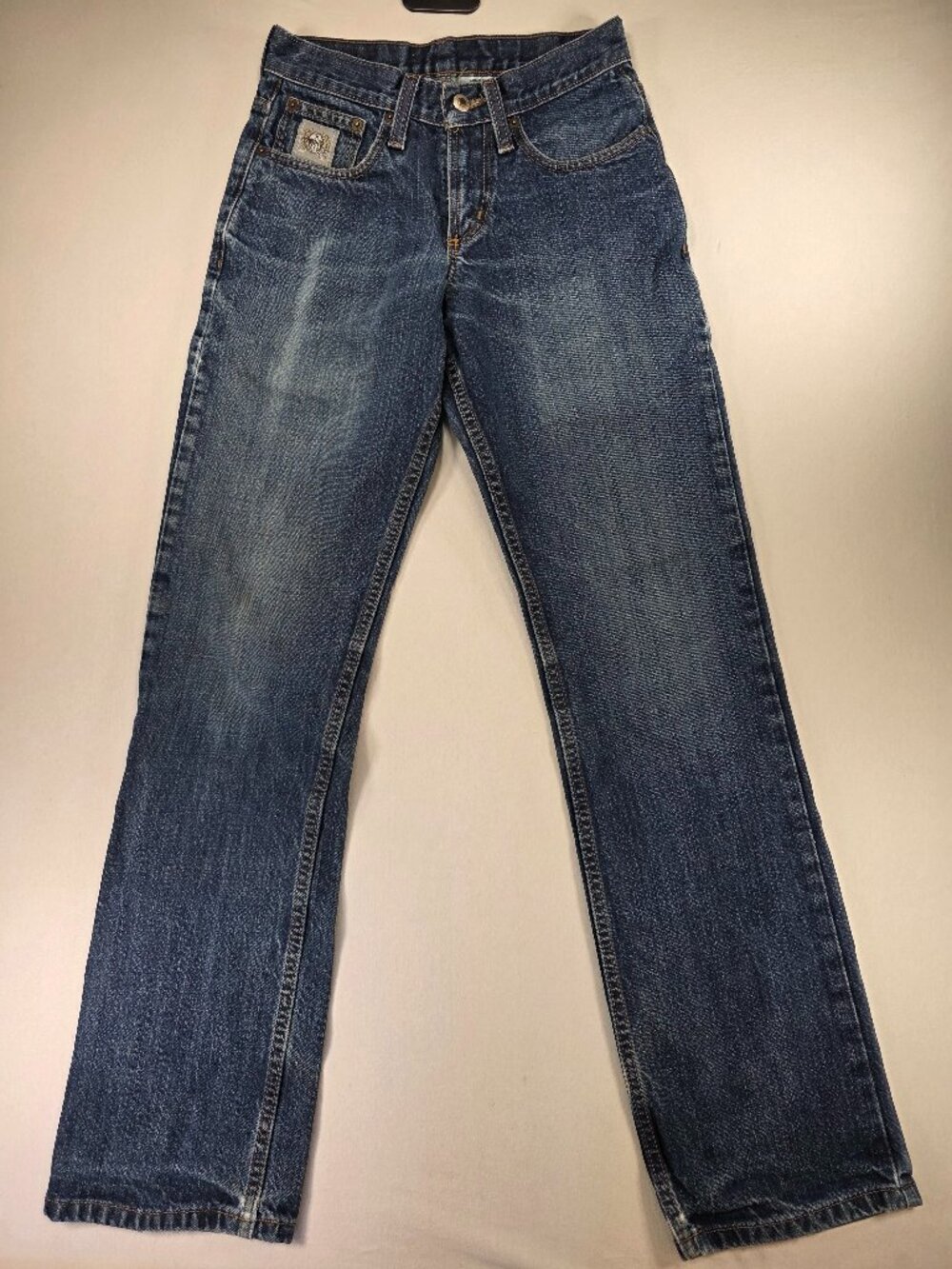 Cinch White Label Men's Straight Leg Denim Blue Jeans 27x34